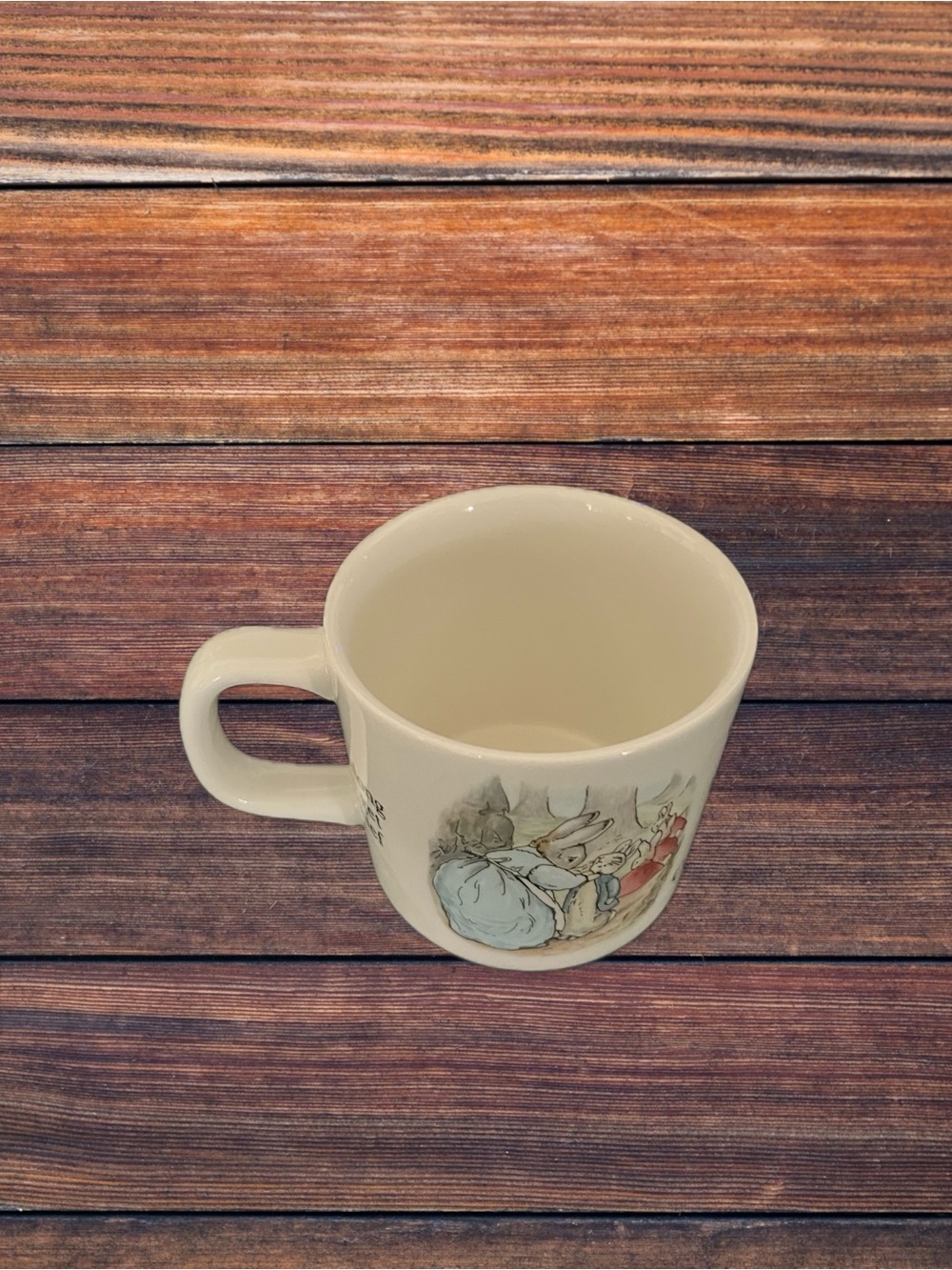Vtg 80s Peter Rabbit Wedgwood Tea Cup Coffee Mug